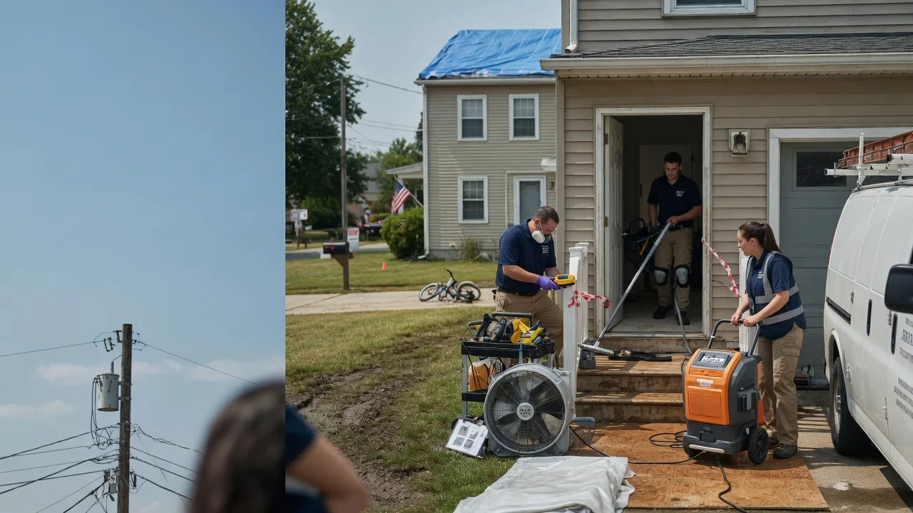 Water Damage Repair in Lankin, ND near me